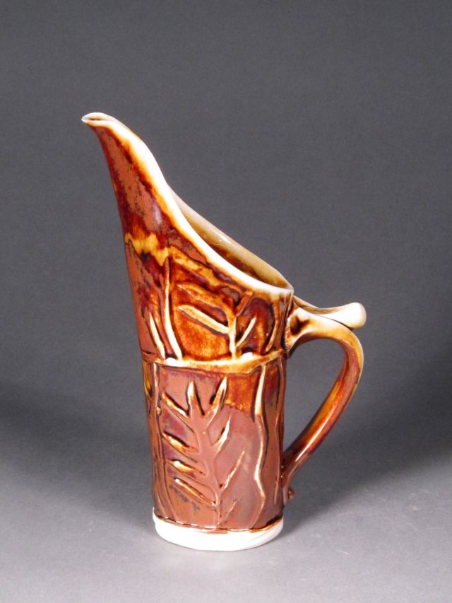 Pottery Pitcher by Rhoda Fleischman